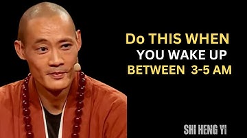 If You Keep Waking Up at 3-5AM, Do THIS | Shi Heng Yi Powerful Speech | Future Motivation