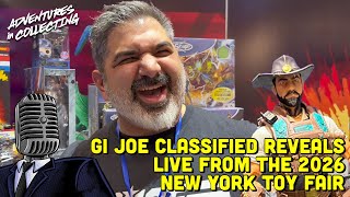 NEW YORK TOY FAIR 2026 — What’s next for GI Joe Classified? Reveals and more with Lenny Panzica! 