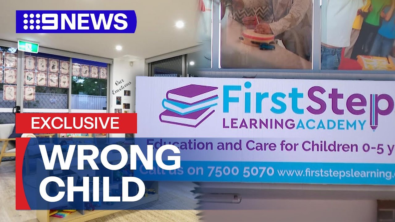 Families traumatised after mix-up at daycare centre | 9 News Australia