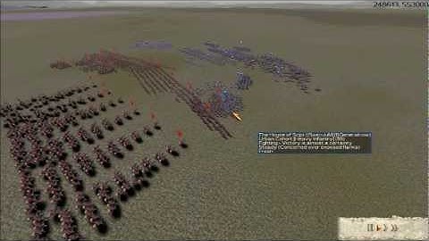 Cow (SaeculuM) vs Gladdemmy RTW 31k - Total War TV -