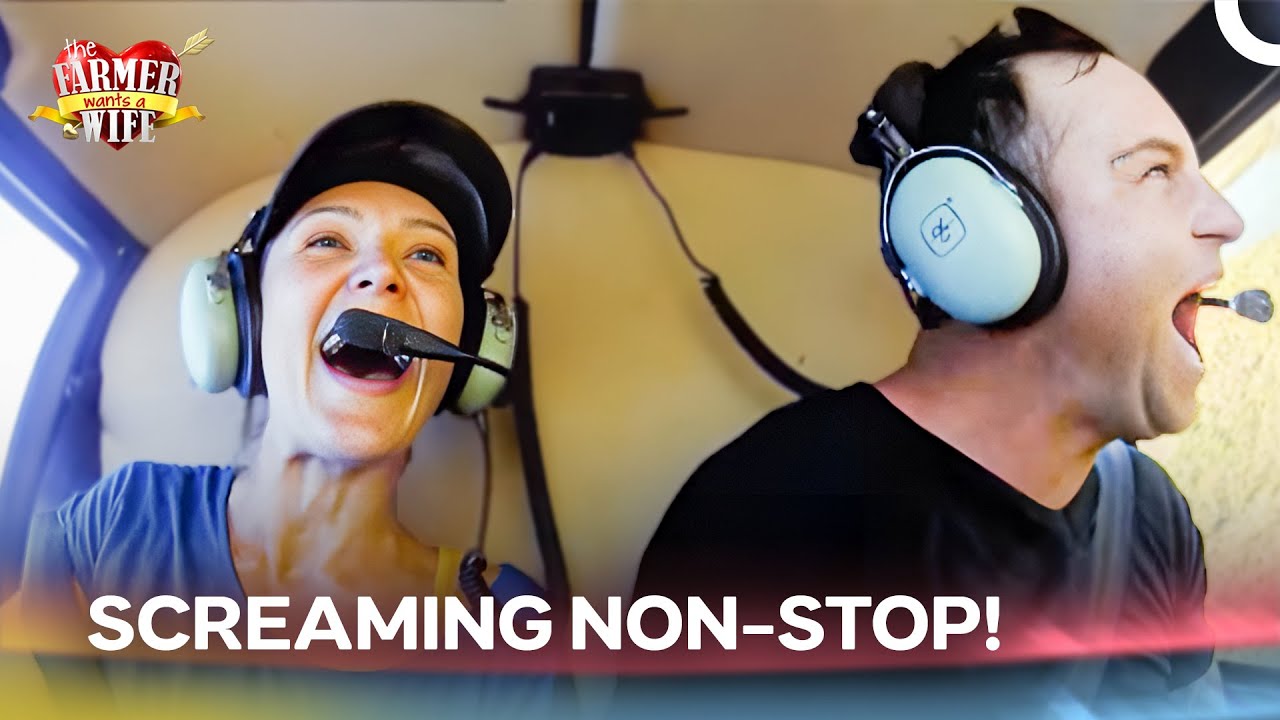 Helicopter Flight Went Wrong! | Farmer Wants A Wife Australia