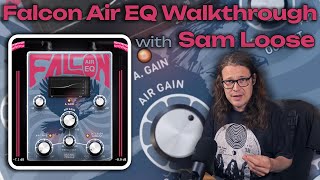 Falcon Air EQ: Walkthrough with Sam Loose
Check out the Falcon EQ here: https://safaripedals.com/products/falcon-air-eq-high-end-sweetness
The Falcon Air EQ — equal parts de-esser and high-frequency enhancer — is your ultimate tool for taming harshness and adding shimmer to your mix. Whether youre smoothing out brittle overheads or breathing new life into a dull track, Falcon Air EQ swoops in with surgical precision and sweet, musical lift.
Join Sam Loose as he takes you through everything you need to know to get your audio soaring!
Follow Us:
Instagram: https://instagram.com/safaripedals/
Facebook: https://facebook.com/safaripedals/
TikTok: https://tiktok.com/@safaripedals Falcon Air EQ: Walkthrough with Sam Loose