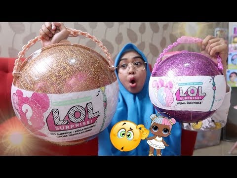 Unboxing LOL Pearl Surprise Purple Wave 2 💖 Hadiah Mainan paling kereeen deh pokoknya!!!. 