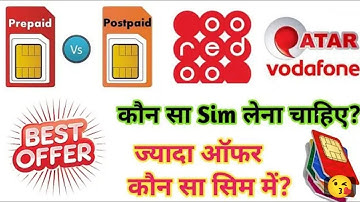 QATAR ME KON KON SA SIM CHALTA H कतर में कोन कोन सा सिम चलता है