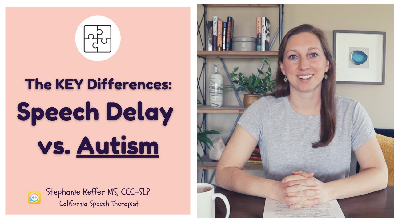 does speech delay means autism