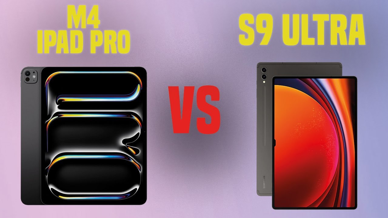 M4 iPad Pro vs Samsung Tab S9 Ultra | Full Specs Compare Tablets - YouTube