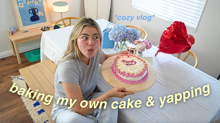 birthday eve vlog!