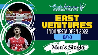 🔴 LIVE Score | ZHAO Jun Peng (CHN) vs Jonatan CHRISTIE (INA) | EAST VENTURES Indonesia Open 2022