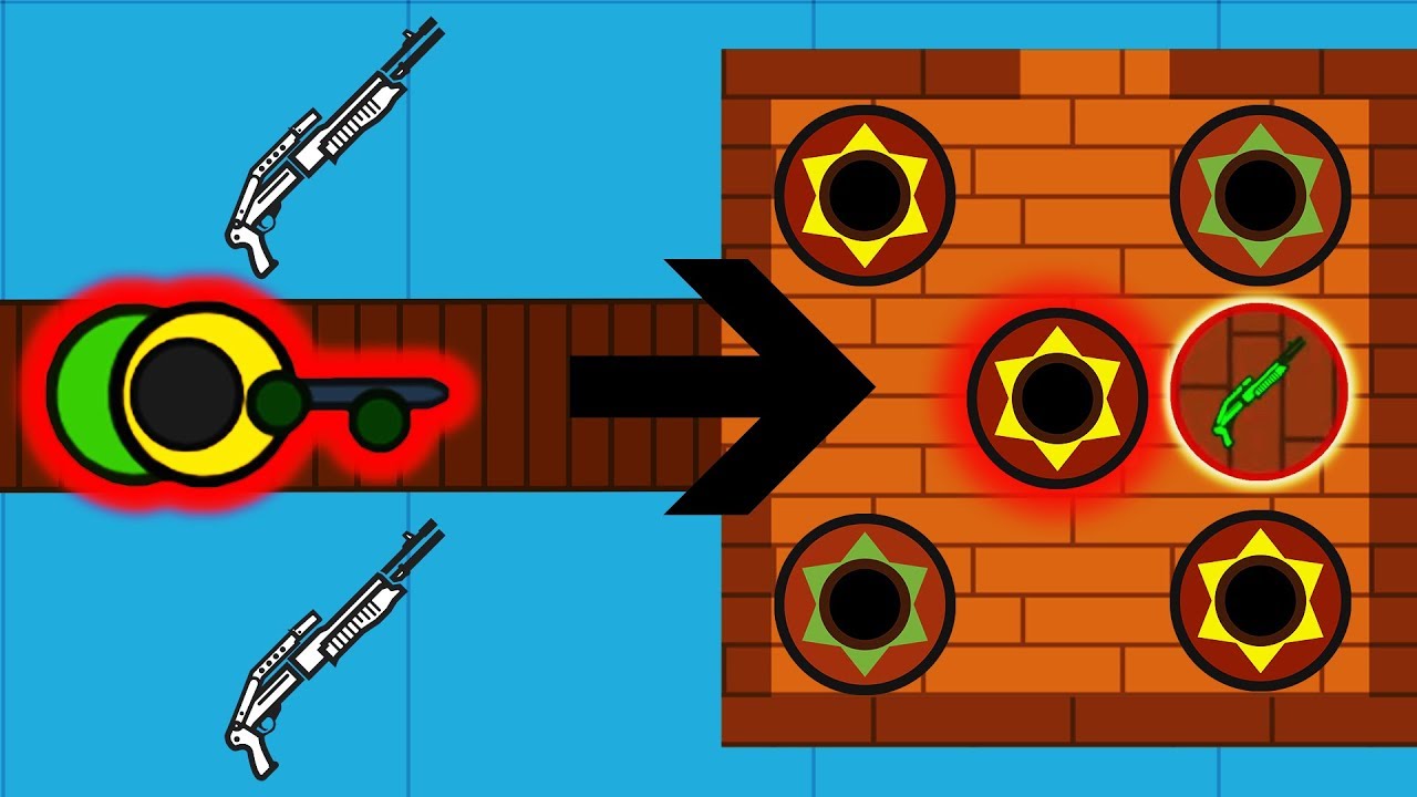 Surviv.io - New Pump Shotgun: SPAS-12 - New Huts & Conch Bunker (Surviv.io Update)