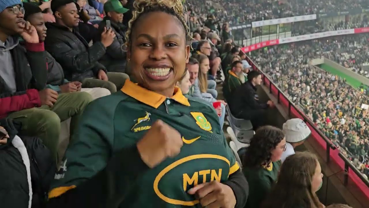South african national anthem | Springboks vs Georgia 🇬🇪  mbombela stadium