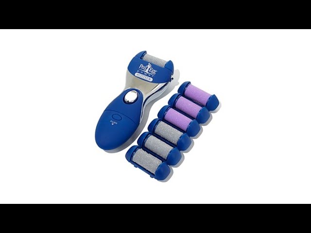 Ped Egg Power Platinum Callus Remover 7 Roller Heads 