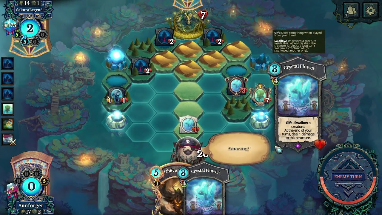 Faeria Oversky - Oblivion Salmon vs The Tree of Magical Christmasland