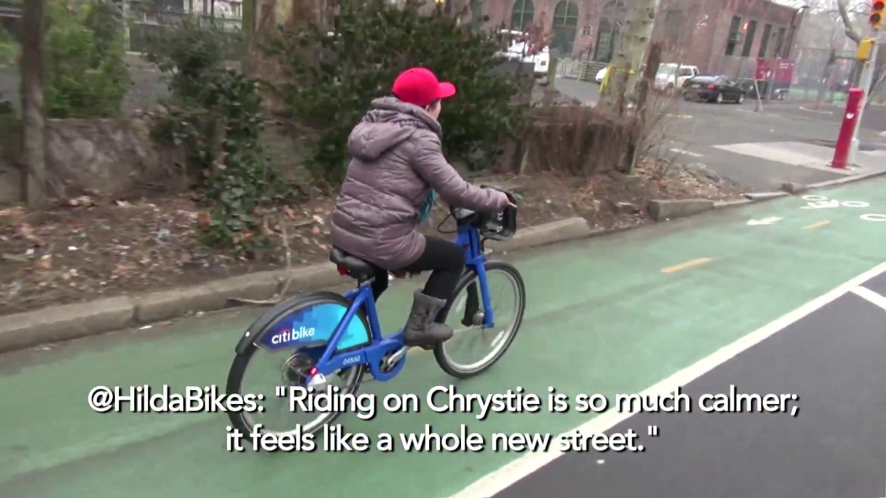 Street Transformations – Manhattan’s Chrystie Street Protected Lane (2013-2017 Timeline)