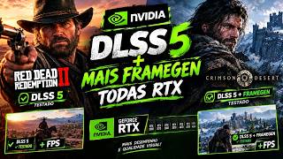 COMO BAIXAR DLSS 5 + MULTI FRAME GEN EM QUALQUER RTX