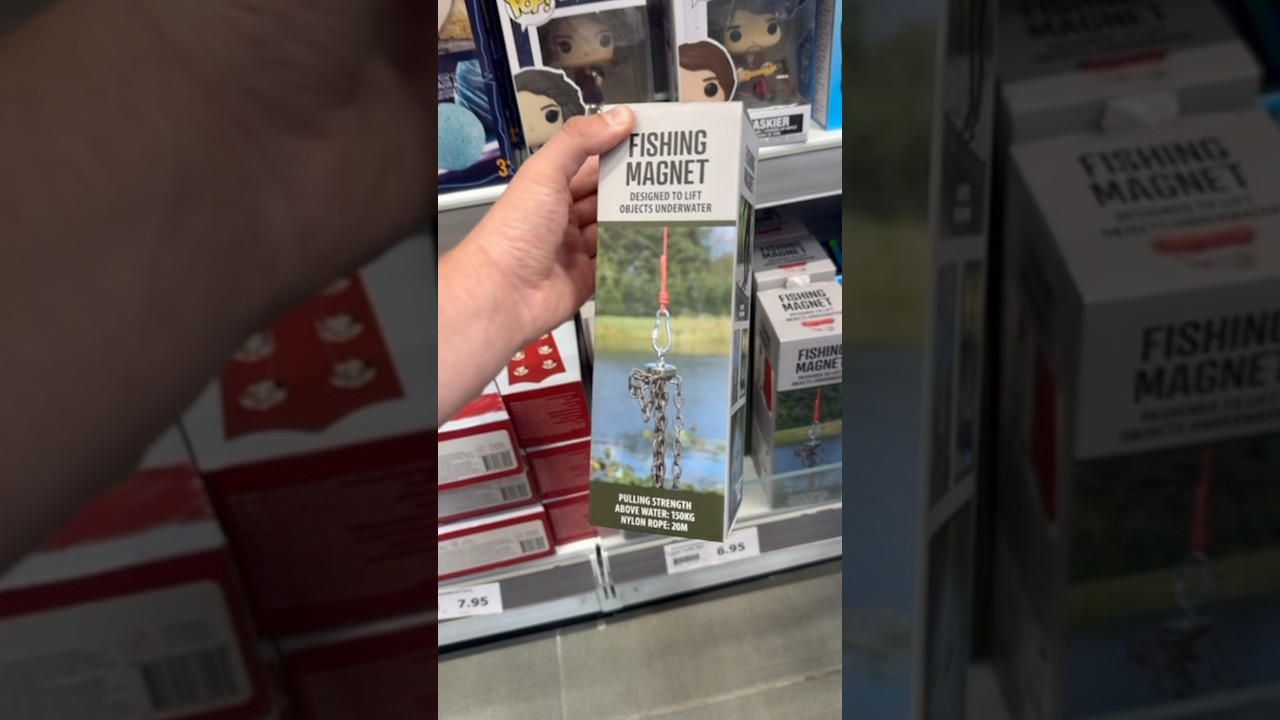 Je teste un kit de pêche à l’aimant 🧲 