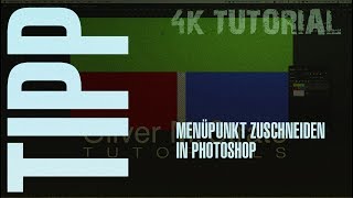 Bild Zuschneiden Photoshop Tutorial 4k Youtube