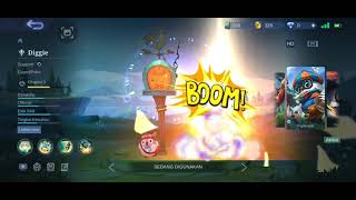 suara hero diggie bahasa Indonesia | suara hero mobile legend