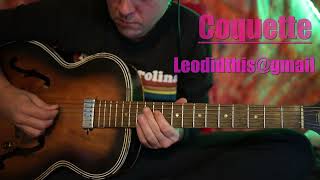 Coquette - Leo Johnson - Jazz Standard - Archtop Guitar - Improvisation