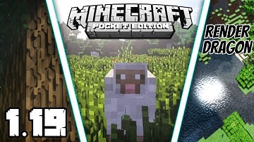 😍 Top 5 Best Realistic Shaders For MCPE 1.19+ || Render Dragon Update Gameplay