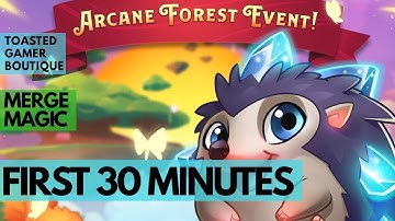 Merge Magic Arcane Forest Event • First 30 Minutes  ☆☆☆