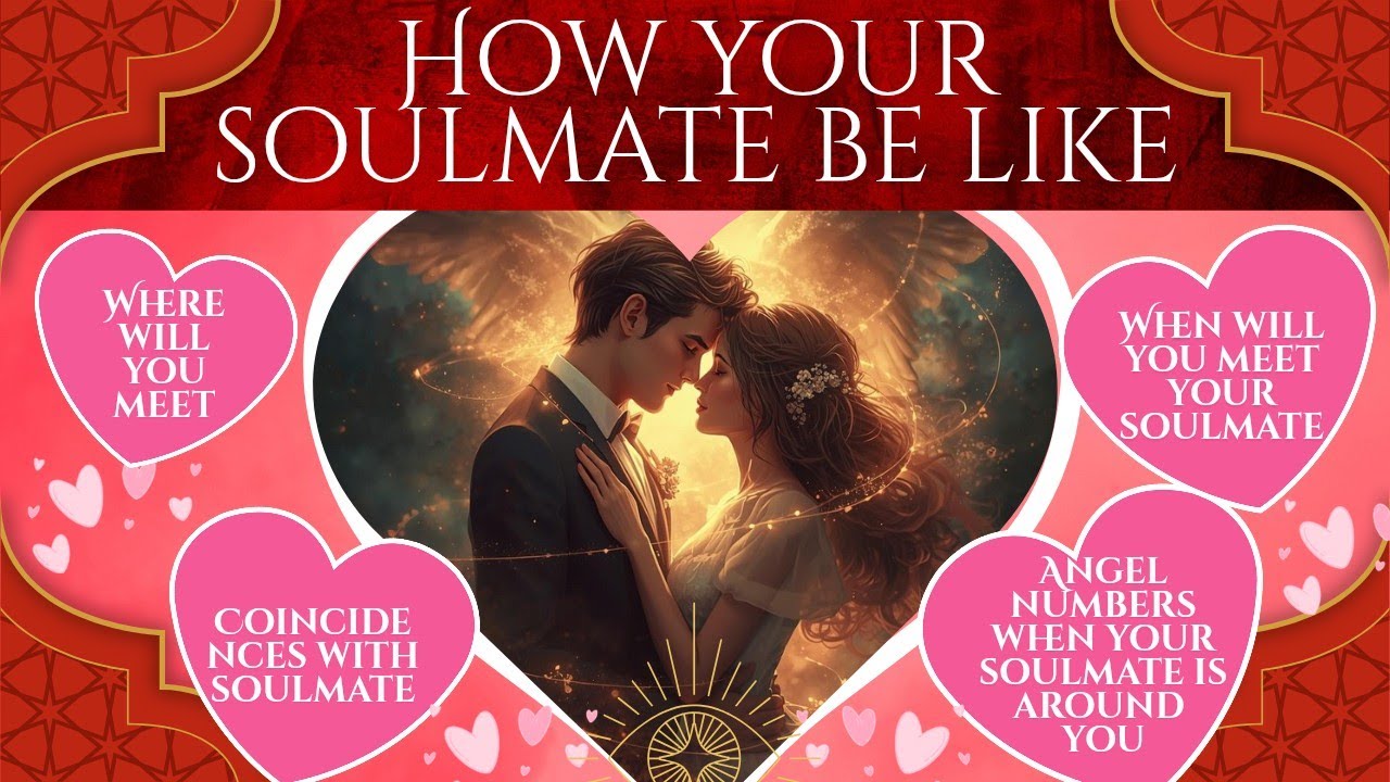 🫶How your soulmate be like? When and where will you meet ❓#tarot #soulmatereading #whoisyoursoulmate