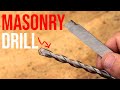 Drilling Hardened Steel With Masonry Bits - Not A Lifehack