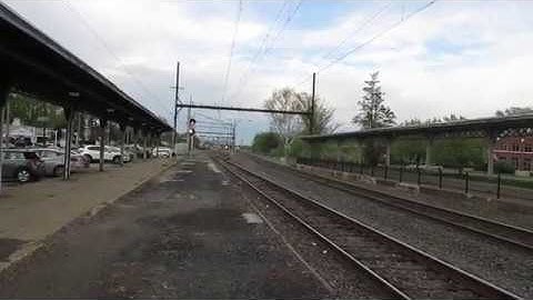 A Short CSX Intermodal Q158 With K5LA Horn at West Trenton, NJ
