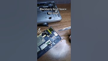 Blackberry Key2 Space Bar issue keyboard problem