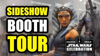 Sideshow Booth Tour at Star Wars Celebration 2022 Hot Toys and Statues