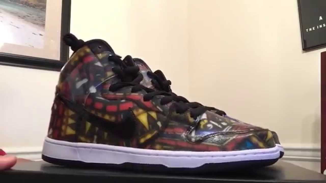 Nike SB x Concepts Dunk High Holy Grail "Stained Glass" Unboxing & Review