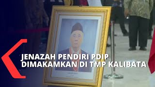 Usai Disemayamkan di Gedung DPR/MPR, Jenazah Sabam Sirait Dimakamkan di TMP Kalibata