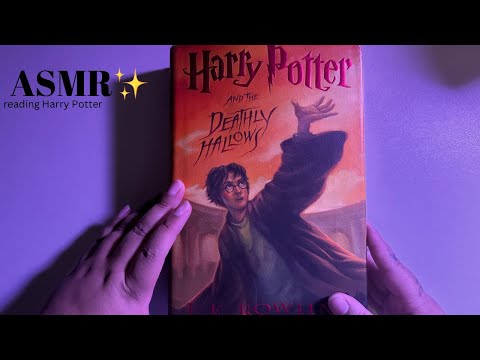 ASMR ~ Reading Harry Potter and the Deathly Hallows chapter 1 ~ whispered reading