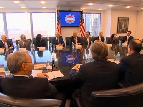 Trump, Tech Leaders Meet at Trump Tower