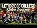 COLLEGE ORIENTATION IN CANADA| Campus Tour | #lethbridge #internationalstudentsincanada