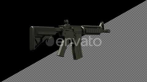 Rifle, Weapons, Guns On Alpha Channel Loops V1 | Motion Graphics - Envato elements