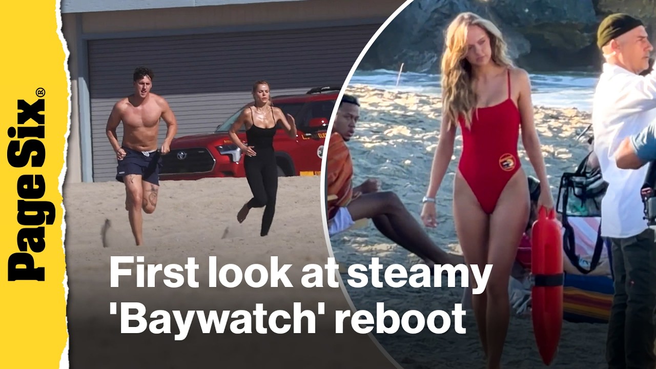 Brooks Nader and Livvy Dunne doing Baywatch ‘ocean training’ - YouTube