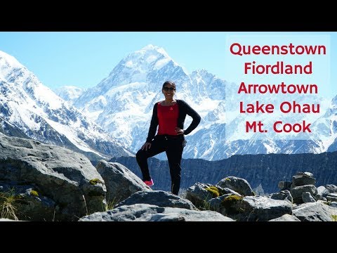 Queenstown, Fiordland, Arrowtown, Lake Ohau, Mt. Cook, Canterbury Lakes, and Farm | Travel Vlog