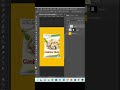 Insert logo to packet in Photoshop [Cambodia Sn]  #foryou #design #photoshop #creative