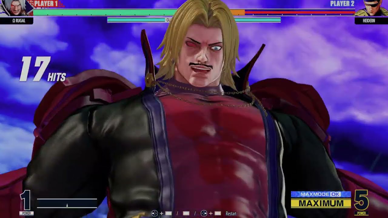 Combo Rugal Bernstein - KOF 15