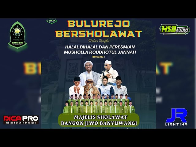 LIVE BULUREJO  BERSHOLAWAT BERSAMA BANGON JIWO class=