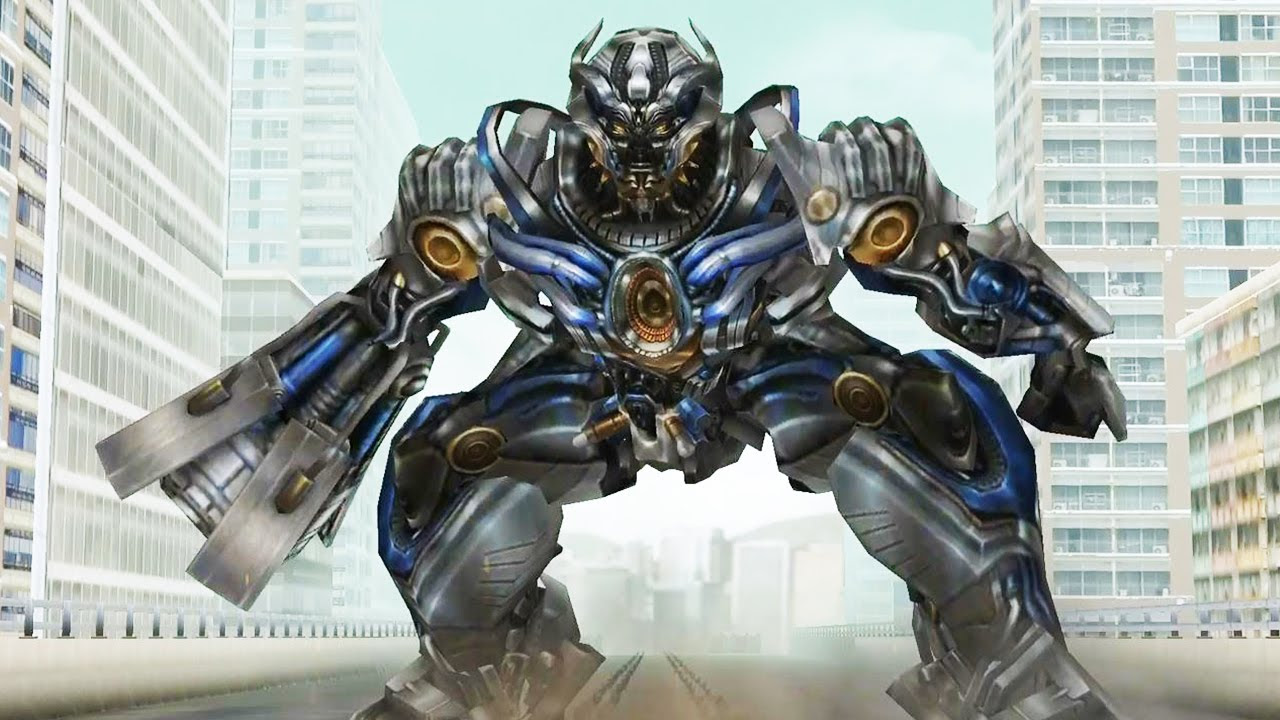 Transformers: Age of Extinction - Galvatron Boss Battle - YouTube