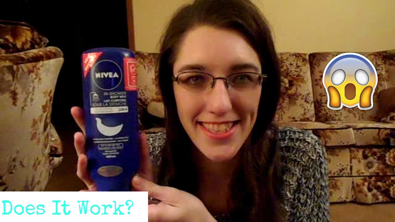 Nivea In Shower Body Milk Review YouTube