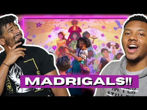 Stephanie Beatriz, Olga Merediz, Encanto - Cast - The Family Madrigal (From "Encanto") | REACTION!