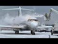 De-Icing the Global Express - Cold Weather Ops |  ATC Audio | The Global Life