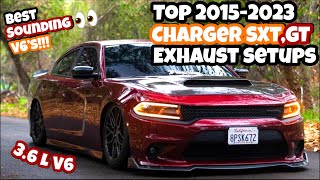 Top 2015-2023 Dodge Charger SXT,GT 3.6 Exhaust Setups