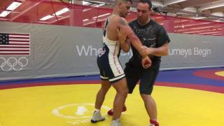 Arm drags for Greco-Roman Wrestling