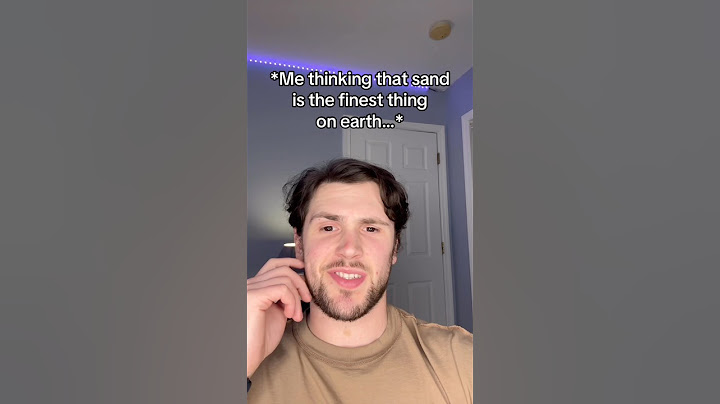 I thought sand was the FINEST thing on Earth… until… 😎💯