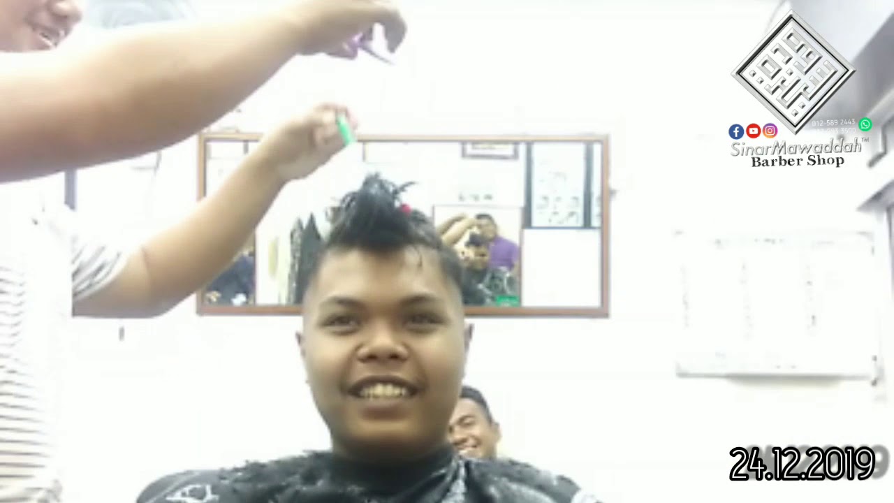  Cara  gunting rambut  panjang  jadi FESYEN TERKINI YouTube