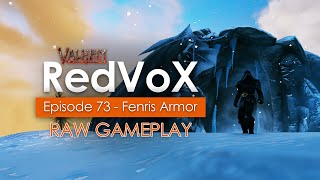 Valheim | Episode 73 - Crafting Fenris Armor - Valheim Gameplay | RedVoX Gaming