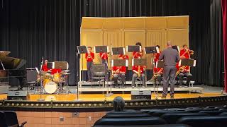 Watson Jr High Jazz Band At Canyon City Apple Blossom Jazz Festival